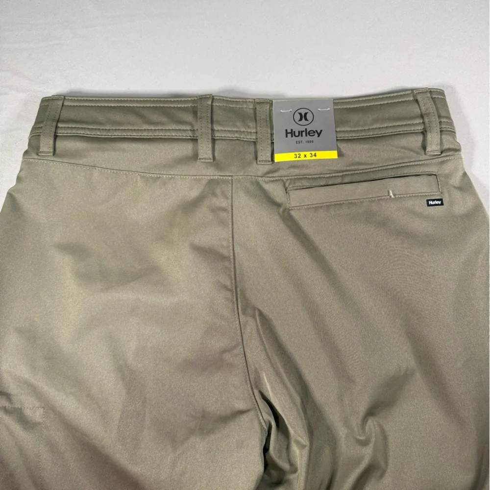 Hurley Jet Set Tech Pants‎ 32x34 Green Stretch Surfer